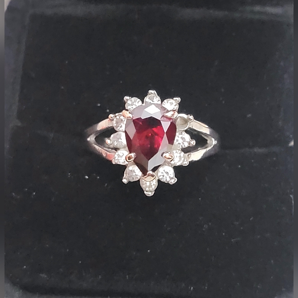 Red Gemstone Ring